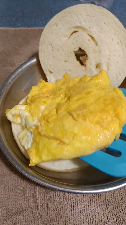 Bigo Bread With Egg#satisfying#food#shorts@BinaNelsJourney