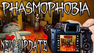 Spooky Sunday Ghost Hunting In The New Phasmophobia Update (4K 60 FPS)