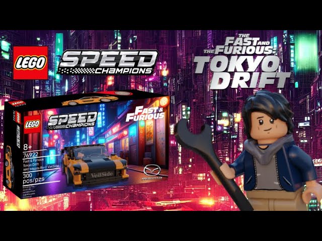 I MADE A CUSTOM FAST & FURIOUS LEGO SET 