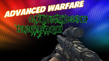 COD: Advanced Warfare- QuickScope Montage (MORS Quickbolt Action)