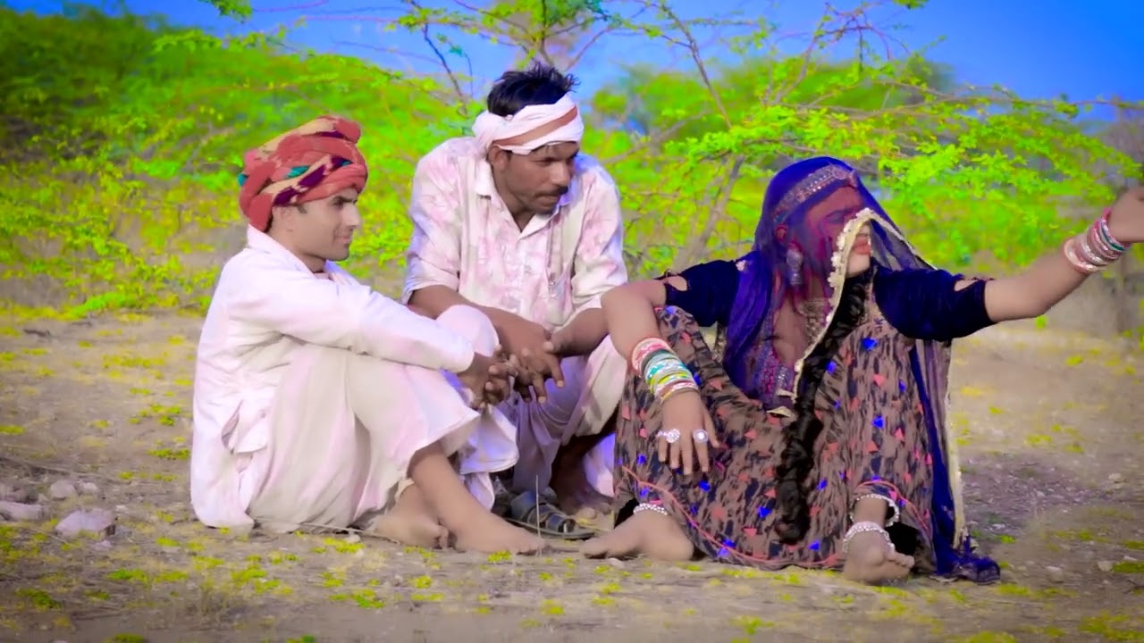 बकरी चराते हुए को प्यार 💕 हिरा बा  वा क़्या बात | Rajasthani Marwadi comedy 