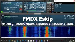 FMDX Es 91.90 / Radio Nawa Kurdish / Dohuk / Irak screenshot 1