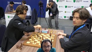 When you blunder a ROOK! Carlsen vs Keymer | Commentary by Sagar Shah