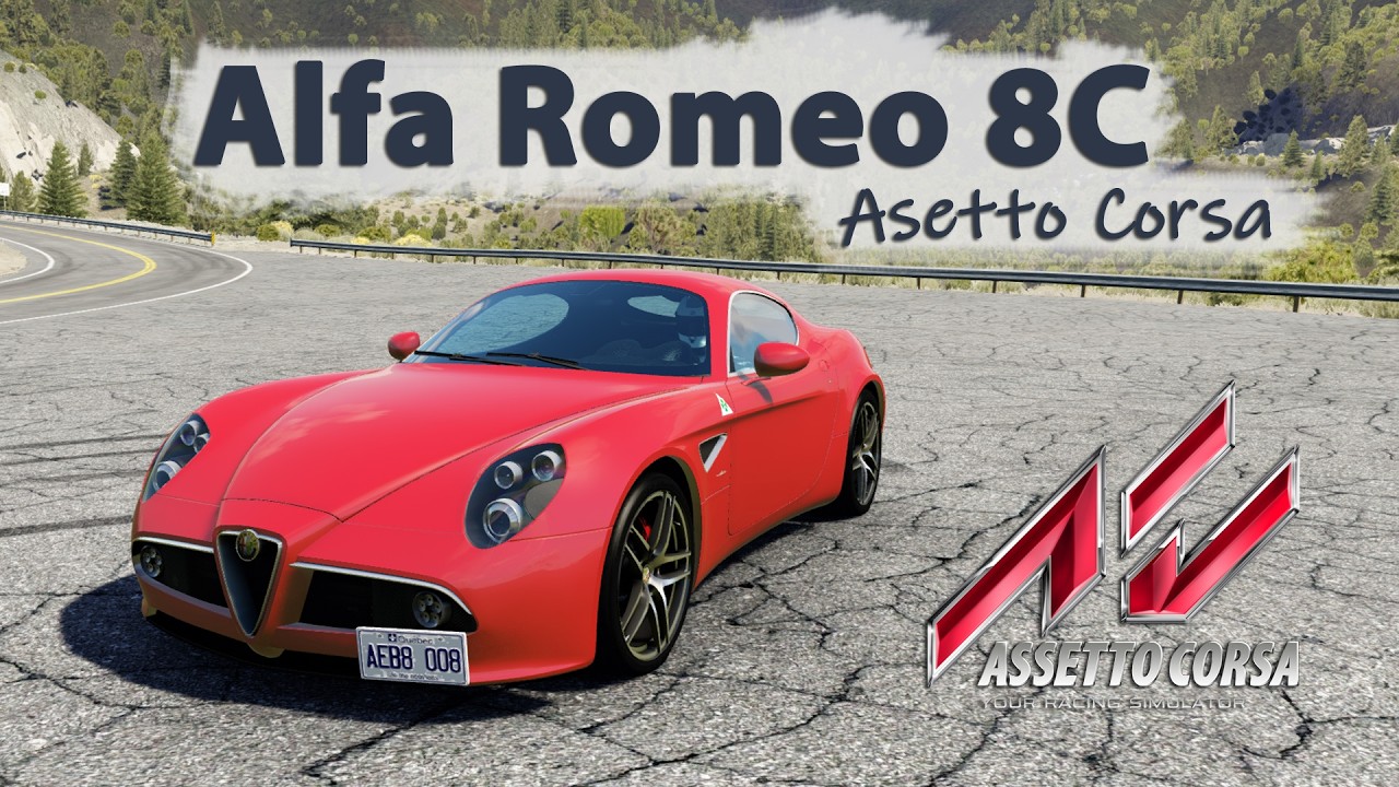 Alfa Romeo 8C gameplay video