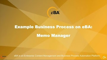 Introductions to  eBA Memo Manager (Cantonese Version)