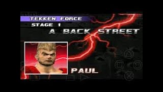 [TAS] Tekken 3 : Tekken Force mode paul GAME HUB