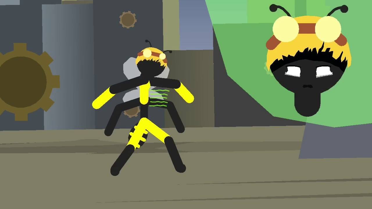 pivot stick animator fight