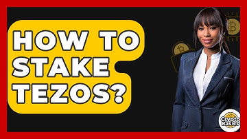 How to Stake Tezos? - CryptoBasics360.com