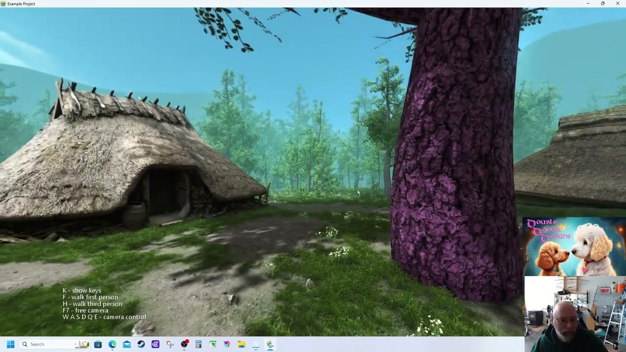 NeoAxis Part 2 environment settings and water bodies