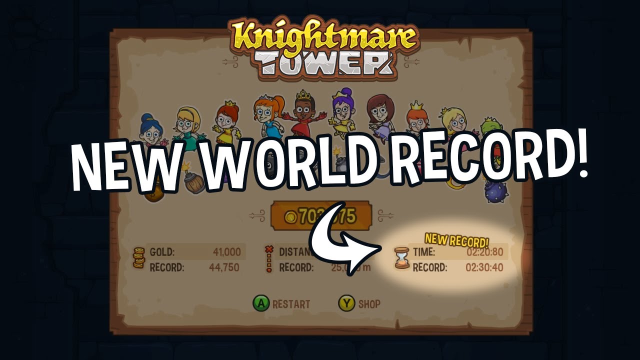 Knightmare Tower: How to Beat the Speed World Record