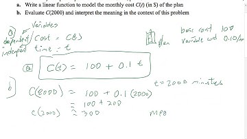 Modeling with linear equations 1.5