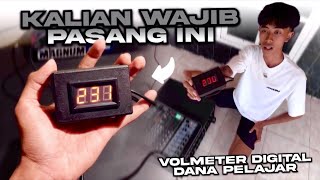 Download Lagu BIAR SOUND HOREG AWET‼️ RAKIT VOLMETER DIGITAL DANA PELAJAR MP3