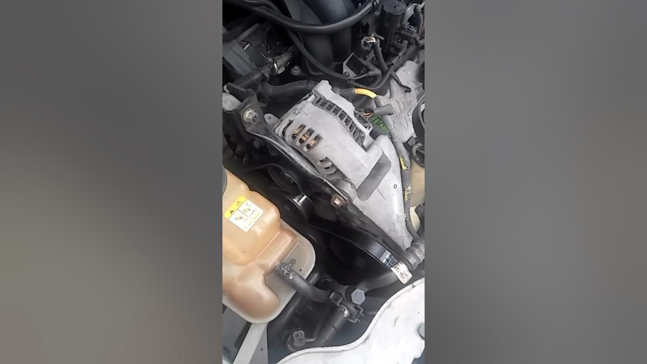 2005 Ford Taurus AC compressor bypass belt - YouTube