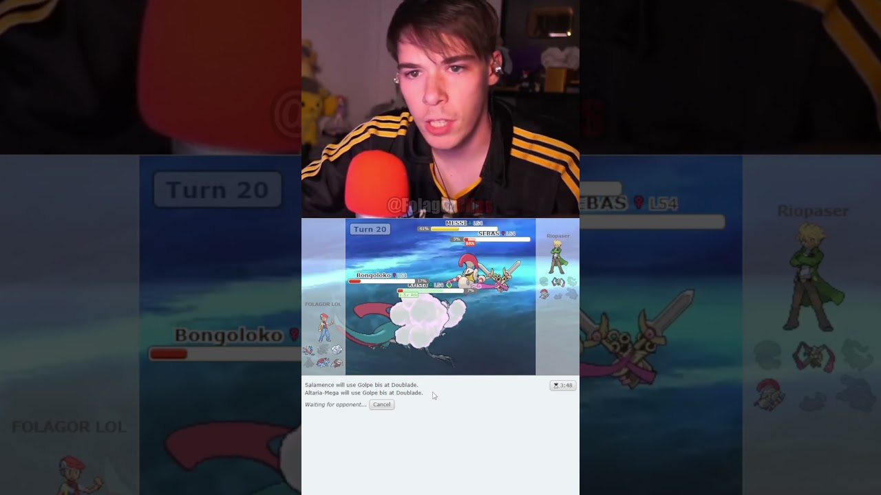 FOLAGOR GANA A RIOPASER EN EL DEDSAFIO POKÉMON