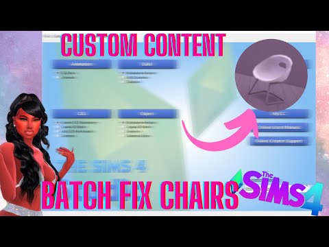 HOW TO BATCH FIX CUSTOM CONTENT CHAIRS, WINDOWS AND DOORS  (BUNK BEDS UPDATE FIX) THE SIMS 4