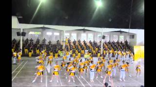 SPUP BEU - HS Cheerdance Competition '12 Fourth Year/Cuatro Christi Bumblebees