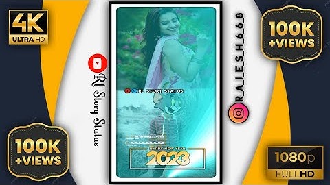 💖 Happy new year 2023 Status Editing Dj Over Humming Bass🤩||💖happy new year status 2023 full screen