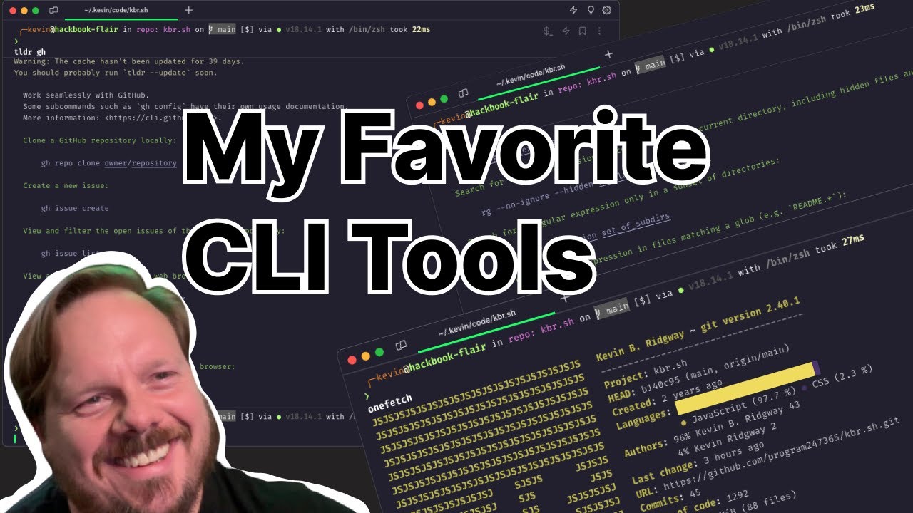 My Favorite CLI Tools - YouTube