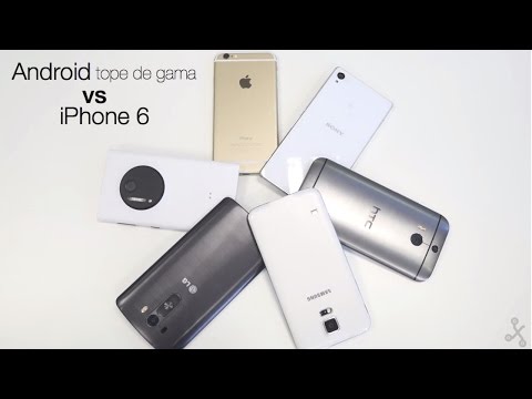 iPhone 6 Vs los mejores teléfonos: samsung s5, Sony z3, LG G3, Lumia 930 y Htc m8