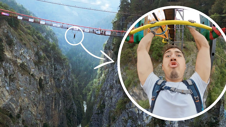 Ninja Warrior, mais au dessus de 200 mètres de haut (peur de ma vie)