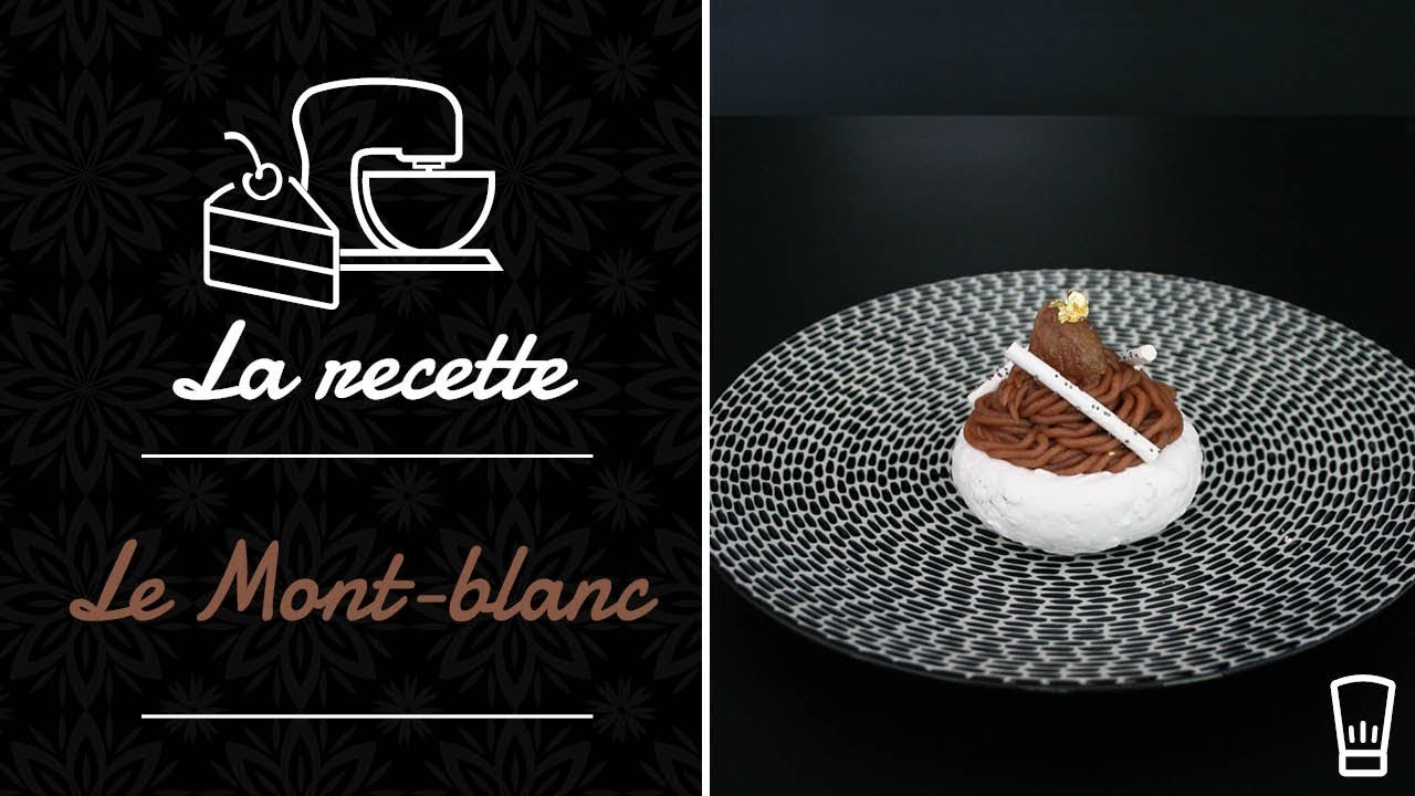 Recette Facile Du Mont Blanc Youtube