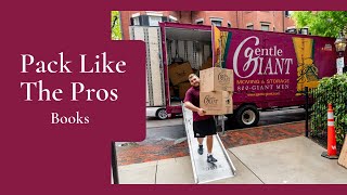 How to Pack Books - Pack Like The Pros™ by Gentle Giant Moving Company 1,207 views 4 years ago 43 seconds