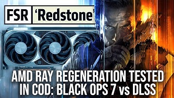 AMD FSR Redstone Ray Regeneration Tested vs DLSS Ray Reconstruction - Not Quite What We Expected