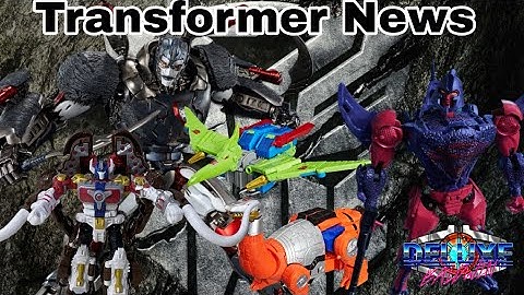 Insane Transformer News! First look G2 Swoop & Sludge? Hangout with Optimus Primal? Blue Terrorsaur?