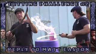 Lockdown Cutting Challenge Reply To Matt Easton Or Scholagladiatoria Falx