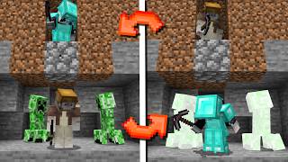 Minecraft, But Damage = Teleport