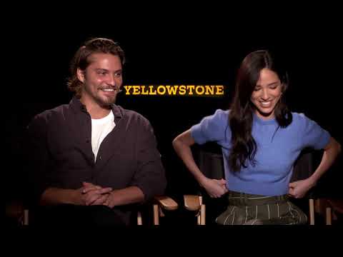 Kelsey Asbille And Luke Grimes Interview Yellowstone