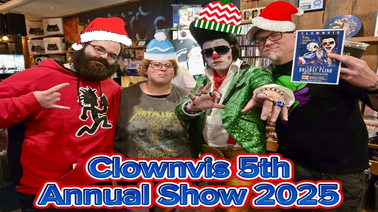 Clownvis Annual Holiday Concert / Show 2025 - Vlog