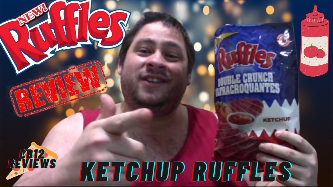 ♥"New" Ruffles Double Crunch Ketchup Chips | Food Review ♥ February 18th 2021