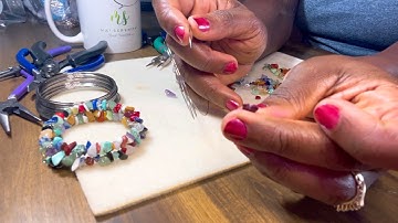 How to make a simple Memory Wire Bracelet