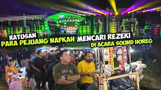 Mas Bre merapat !! Ratusan Pejuang Nafkah mencari Rezeki di Acara Sound Horeg Anniversary Team Sotok