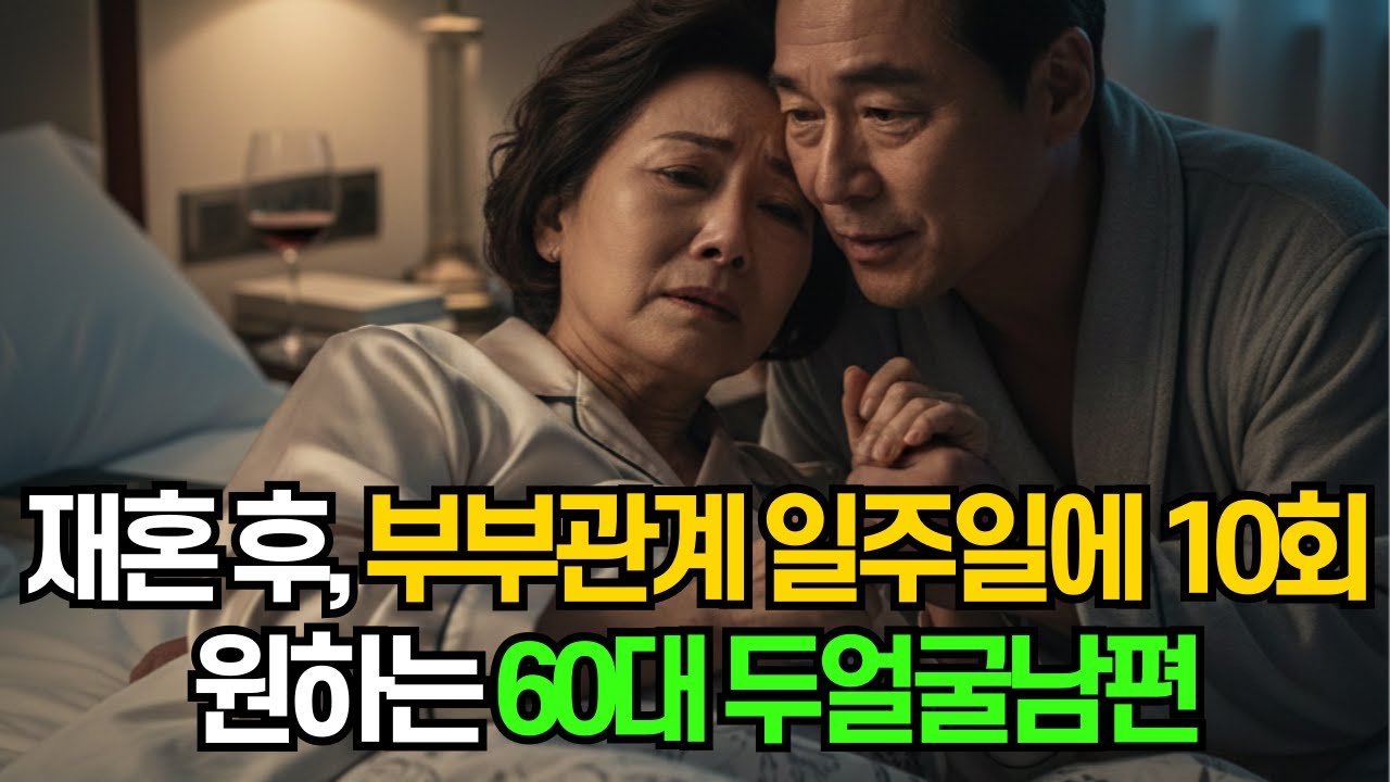 황혼재혼, 하루 2번 부부관계 강요! 60대 한의원 원장 남편의 두얼굴ㅣ인생사연ㅣ노후사연ㅣ가족의 진실ㅣ오디오북ㅣ실화사연ㅣ