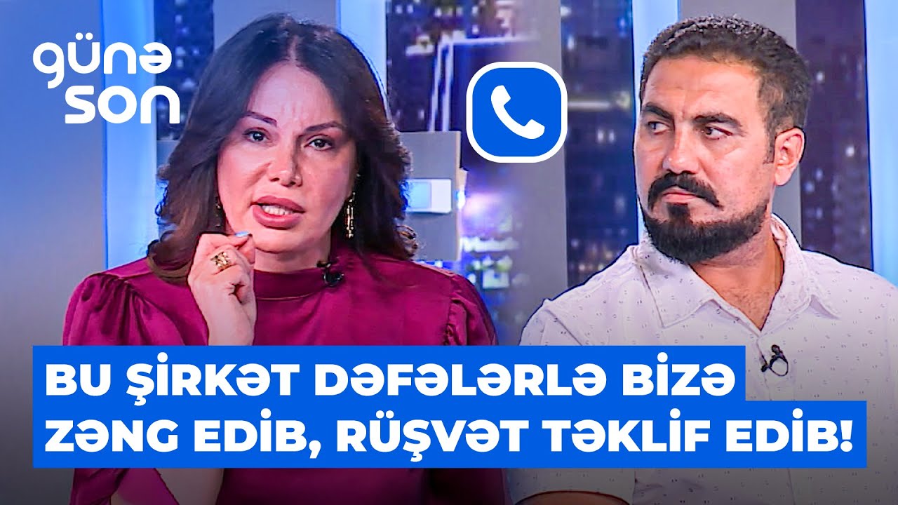 Günə son | Sakinləri dilənçi vəziyyətinə salan MTK | Zərərçəkən sakin efirə bağlandı