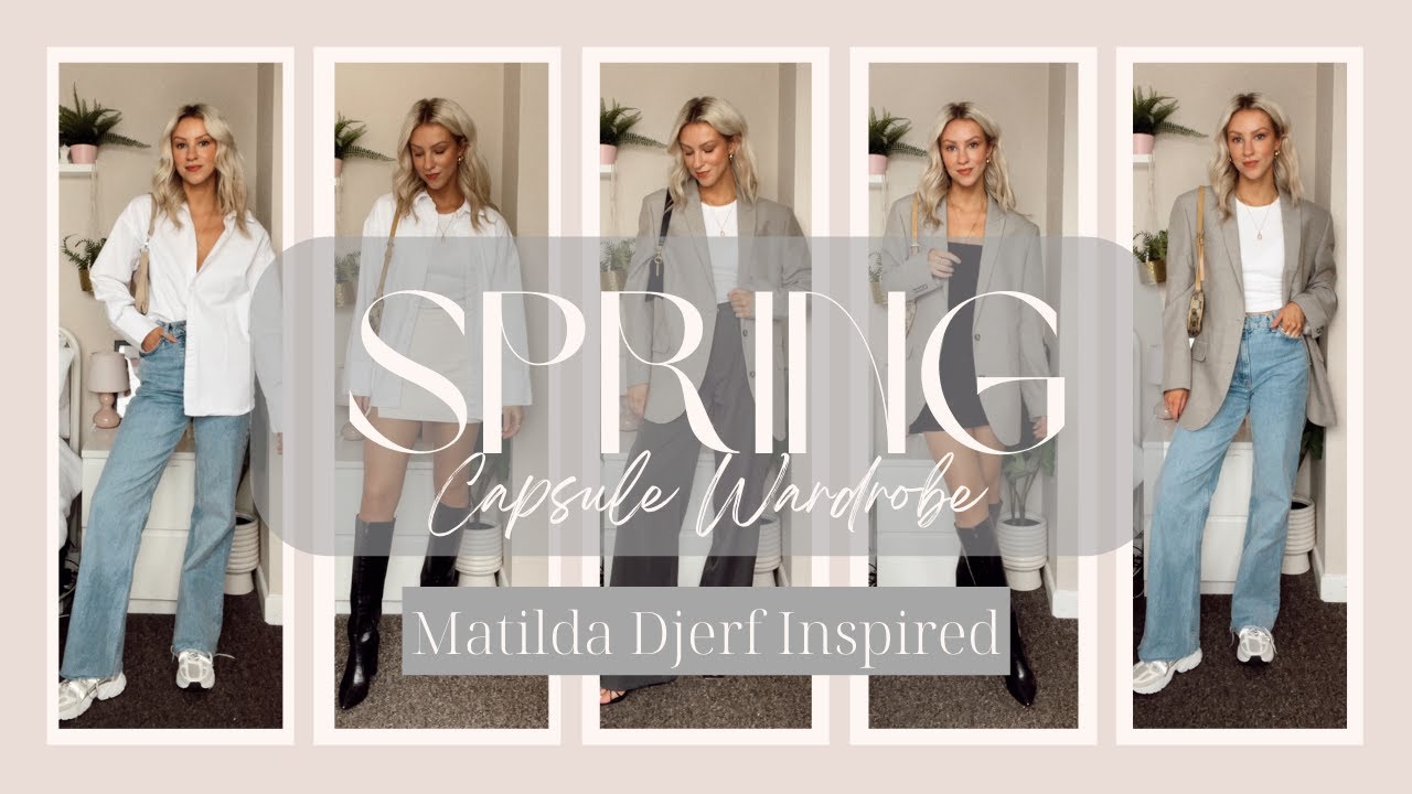 recreating Matilda Djerf's outfits TOTALLY thrifted - rachspeed