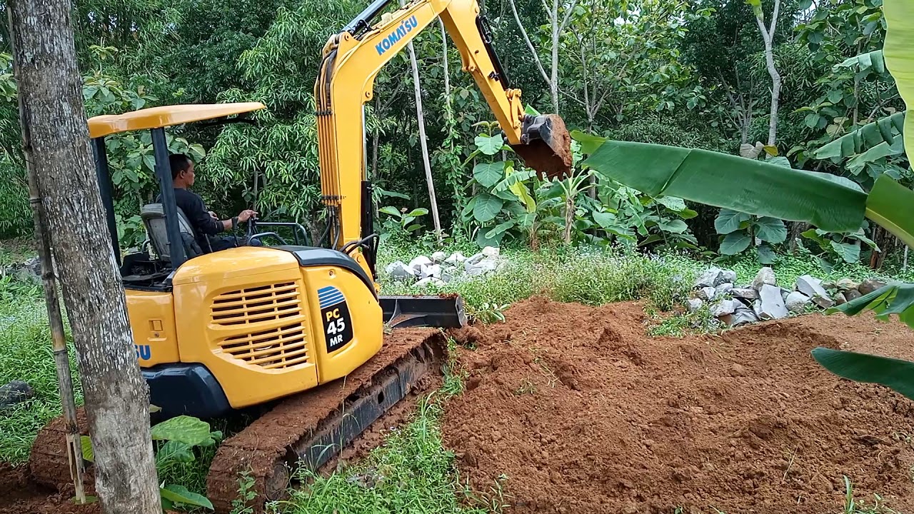excavator komatsu PC 45 MR -3 MANTAP !!!
