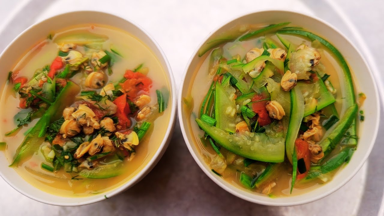 I Didn’t Expect This Vietnamese Clam Soup to Be This Light and Refreshing #asianfood 