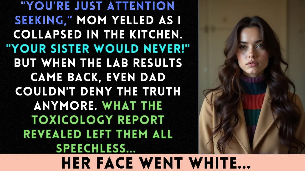 My Sister Poisoned My Food—Parents Called Me Paranoid. The Hospital Report Proved Otherwise...