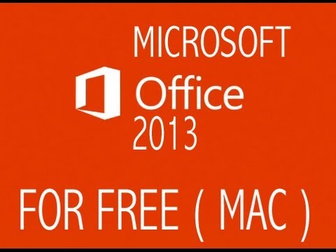 microsoft office 2013 for mac free