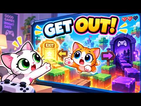 🎮😱 Leo Is Stuck in the Game! How Will He Get Out?