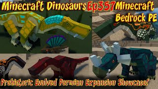 Prehistoric Evolved Addon Permian Expansion Showcase 4K60FPS Minecraft Bedrock PE Dinosaurs Ep357 screenshot 5