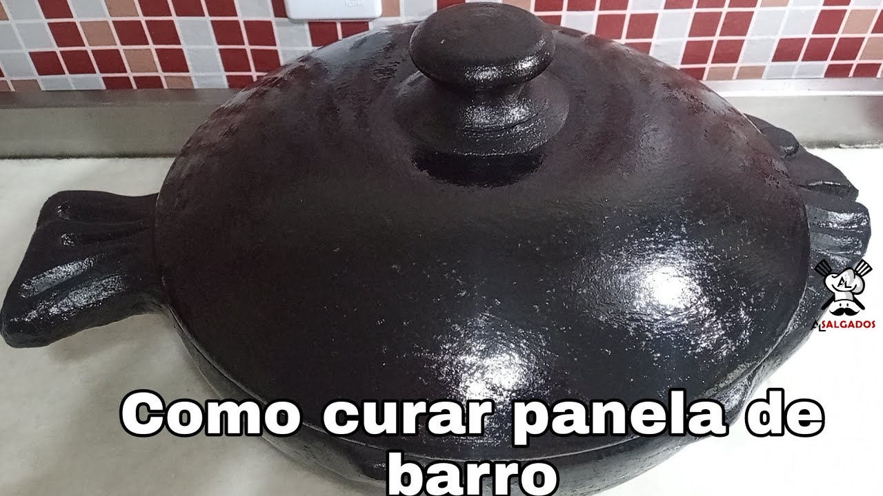 Como curar panela de barro YouTube