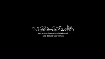 كرومة شاشة سوداء بصوت الشيخ #هزاع_البلوشي#سورة_الروم