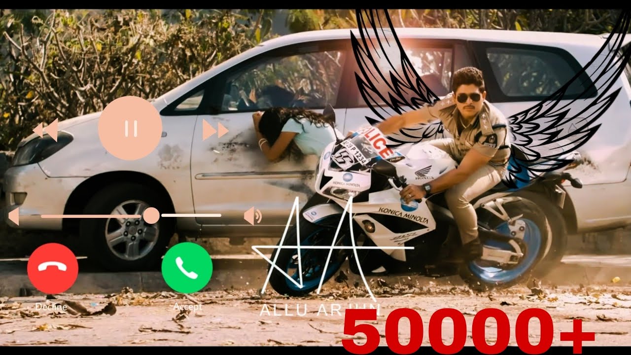 Lucky the racer ringtone #AlluArjun