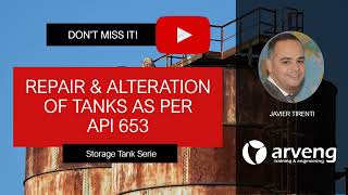 5  Repair & alteration of storage tanks as per API 653