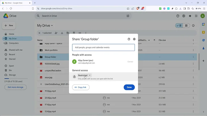 How to Create a Google Drive Folder for a Group (Full 2025 Guide)