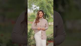 How to crop a long cardigan ? #fashionhacks #fashionhack #styletips #cardigan #sweater #meghaseehra